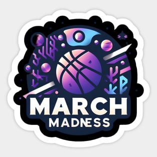 march madness final four Sticker